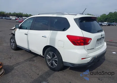 2017 Nissan Pathfinder Sv z USA, uszkodzony, nr VIN 5N1DR2MM6HC623919